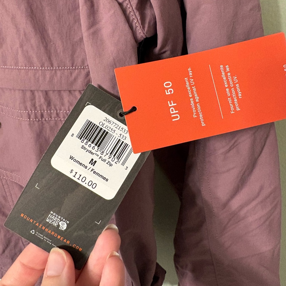 Mountain Hardwear Women's Jacket in Purple - Picture 2 of 5
